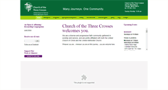 Desktop Screenshot of churchofthethreecrosses.org