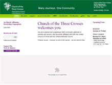 Tablet Screenshot of churchofthethreecrosses.org